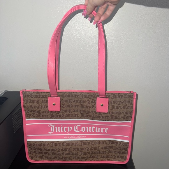 Juicy Couture Smooth Leather Tote Bag - Picture 3 of 12
